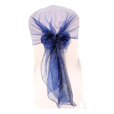 10 komada 65x275cm organza navlake za stolice / kape za stolice / zamotajte naslon za vezivanje / navlake za stolice za ukrašavanje vjenčanja, zabave i banketa