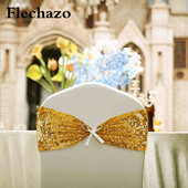 10/50 komada Pojas sa šljokicama Pojas sa šljokicama Pojas sa zlatnim čvorovima Vjenčane dekoracije Mašna Događaji Banket Party Festival Rođendanski dekor Rastezljivi