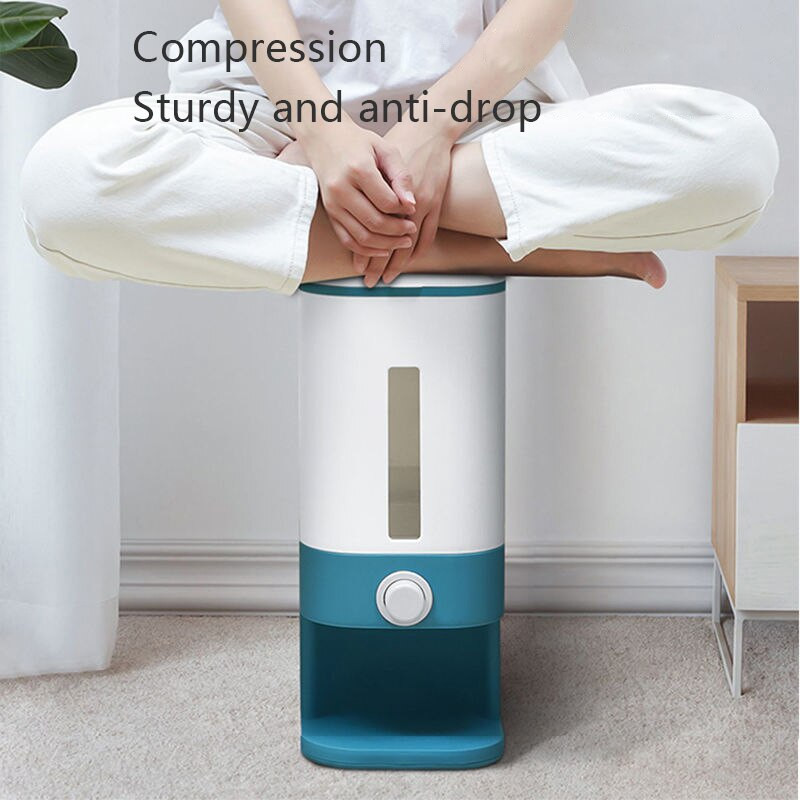 Kuhinjska kanta za rižu od 12 kg zatvorena kutija za ručak Spremnik za žitarice otporan na insekte i vlagu za kućanstvo Kutija za skladištenje žitarica na guranje