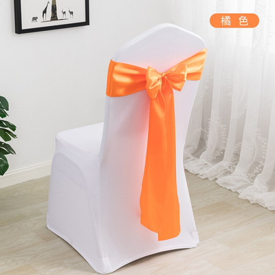 10/50 komada Set pojaseva za stolice Vjenčane dekoracije Plavi čvor Mašna Događaji Potrepštine za remen za zabave Prekrivač Dekor Teal Mariage Satenska vrpca