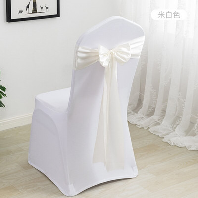 10/50 komada Set pojaseva za stolice Vjenčane dekoracije Plavi čvor Mašna Događaji Potrepštine za remen za zabave Prekrivač Dekor Teal Mariage Satenska vrpca