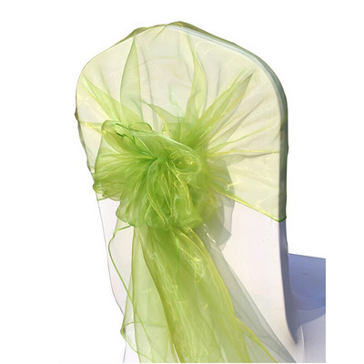 10 vnt/stal. Organza vestuvinės kėdės mazgas / kėdžių varčios / kėdžių gaubtai / kėdžių užvalkalai dekoruoti vestuvių vakarėliams ir renginiams bei banketų reikmenims