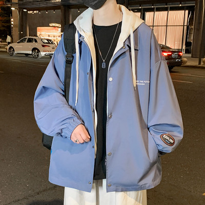 Novi model casual jakne s kapuljačom i printom za muškarce