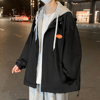 Novi model casual jakne s kapuljačom i printom za muškarce