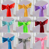 5db/tétel Nagykereskedelmi selyem szatén szalag csípős székszárnyak bankett székhez esküvői parti dekoráció székpánt