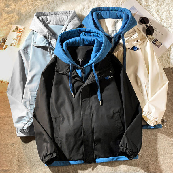 Novi model jesenske muške jakne s kapuljačom