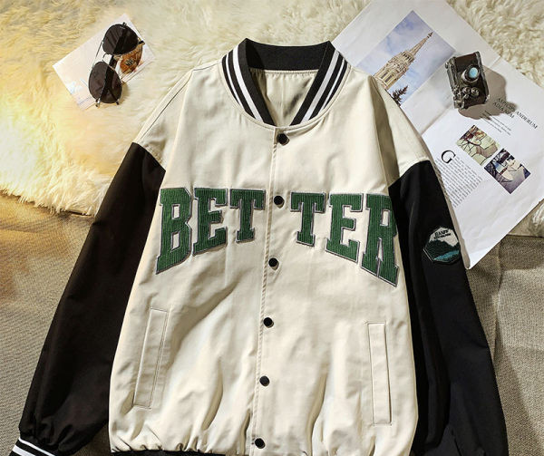 Meeste vabaaja jakk - kirja ja nööpidega