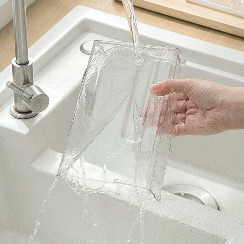 1230 ml Kuhinjska kutija za pohranu hrane Plastični prozirni spremnik Podboca deterdženta za rublje u kupaonici Boca organizatora koja se može ponovno puniti