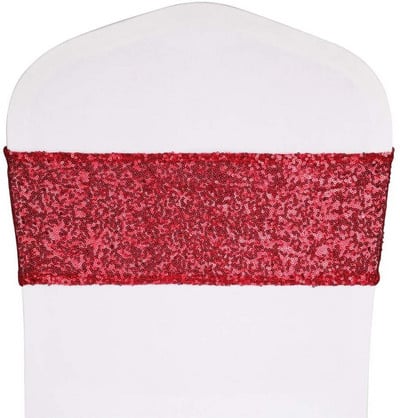 10/50 vnt. aukso blizgučiais varčios kėdės užvalkalas mazgas diržo lankelis renginiams banketui gimtadienio dekoras Vestuvių dekoras lauke satino juostelė