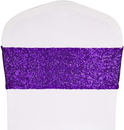 10/50 vnt. aukso blizgučiais varčios kėdės užvalkalas mazgas diržo lankelis renginiams banketui gimtadienio dekoras Vestuvių dekoras lauke satino juostelė