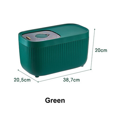 Kuhinja, luksuzna kućanska kanta za rižu, otporna na insekte, otporna na vlagu, zatvaranje, kutija za pohranu hrane, posuda za pohranu zrna brašna