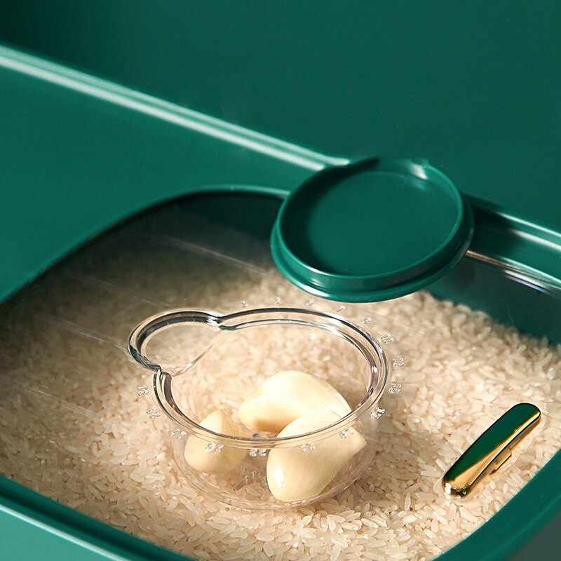 Kuhinja, luksuzna kućanska kanta za rižu, otporna na insekte, otporna na vlagu, zatvaranje, kutija za pohranu hrane, posuda za pohranu zrna brašna