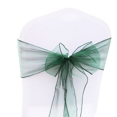 30 kom 7.0'' x 108'' Vjenčanje Organza Organza Navlake za stolice Pojasnice Pojasnica Pojasnica Ukrasi za svadbene bankete DIY Dekoracija doma