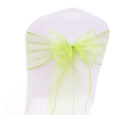 30 kom 7.0'' x 108'' Vjenčanje Organza Organza Navlake za stolice Pojasnice Pojasnica Pojasnica Ukrasi za svadbene bankete DIY Dekoracija doma