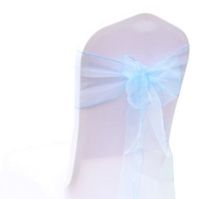 30 kom 7.0'' x 108'' Vjenčanje Organza Organza Navlake za stolice Pojasnice Pojasnica Pojasnica Ukrasi za svadbene bankete DIY Dekoracija doma