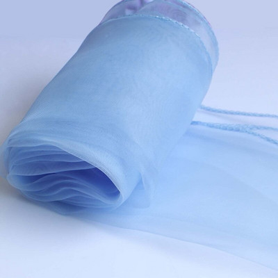 25 komada 65 x 275 cm prozirna organza stolica za vjenčanje Mašne Pojasnice Napa za stolac Čvor Vrpce Vezice Dekoracija događaja za hotelsku zabavu
