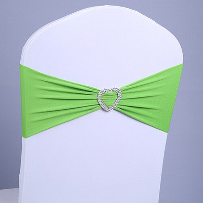 10 komada Navlaka za naslon stolice Country Wedding Decoration Čvor Elastične vezice Mašna za bankete Raznobojna ljubavna zabava Događaji Pojas s podvezicama