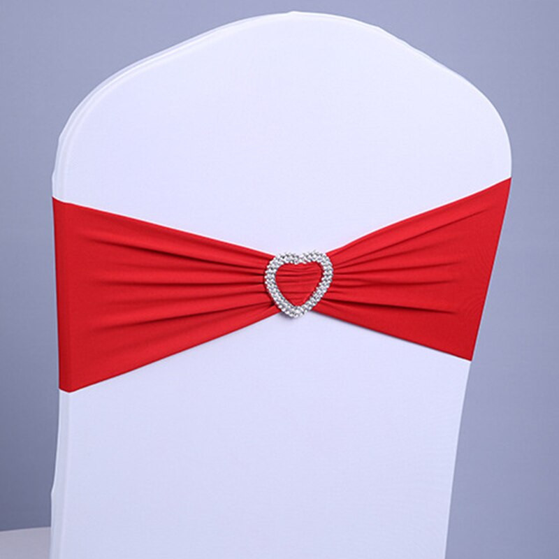 10 komada Navlaka za naslon stolice Country Wedding Decoration Čvor Elastične vezice Mašna za bankete Raznobojna ljubavna zabava Događaji Pojas s podvezicama