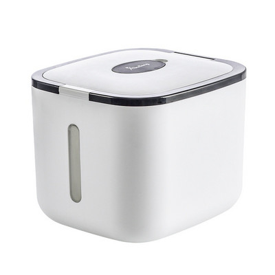 WBBOOMING Kutija za pohranu riže od 12 kg Spremnik za pohranu hrane za pse za kućne ljubimce Plastična zapečaćena kanta za rižu Otporan na vlagu, protiv oksidacije plijesni