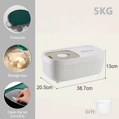 Kuhinjska posuda za rižu, otporna na insekte, otporna na vlagu, kutija za ručak, zatvorena limenka za domaćinstvo, kutija za skladištenje hrane za pse