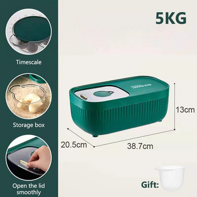 Kuhinjska posuda za rižu, otporna na insekte, otporna na vlagu, kutija za ručak, zatvorena limenka za domaćinstvo, kutija za skladištenje hrane za pse