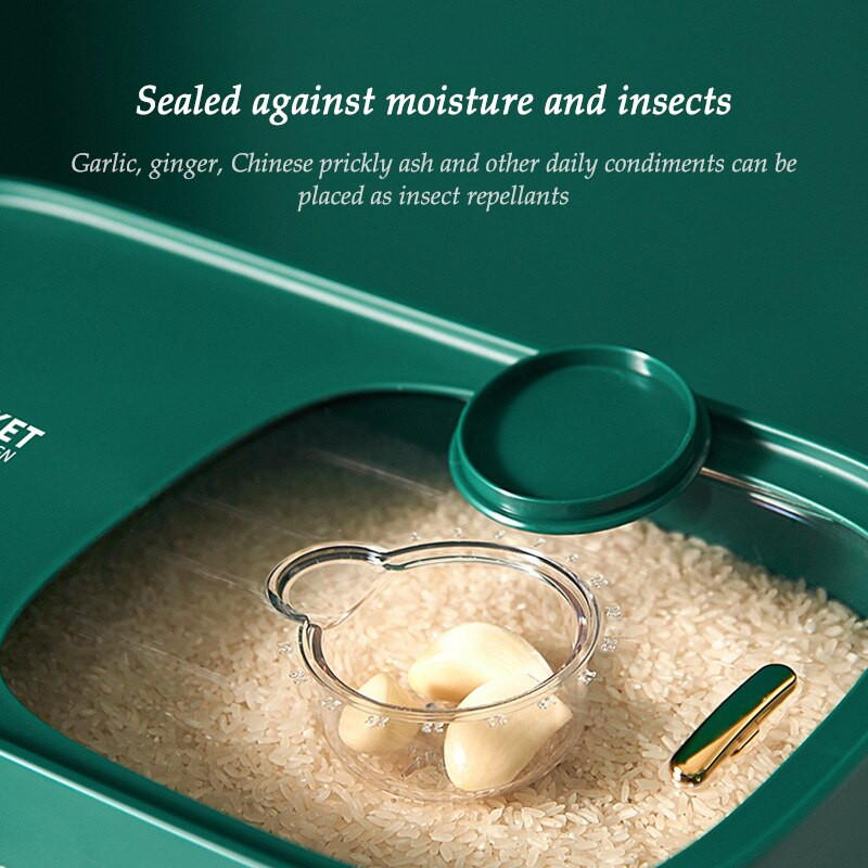 Kuhinjska posuda za rižu, otporna na insekte, otporna na vlagu, kutija za ručak, zatvorena limenka za domaćinstvo, kutija za skladištenje hrane za pse