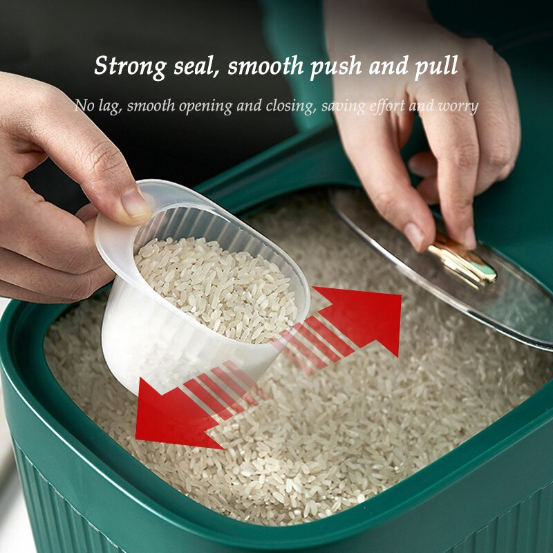 Kuhinjska posuda za rižu, otporna na insekte, otporna na vlagu, kutija za ručak, zatvorena limenka za domaćinstvo, kutija za skladištenje hrane za pse