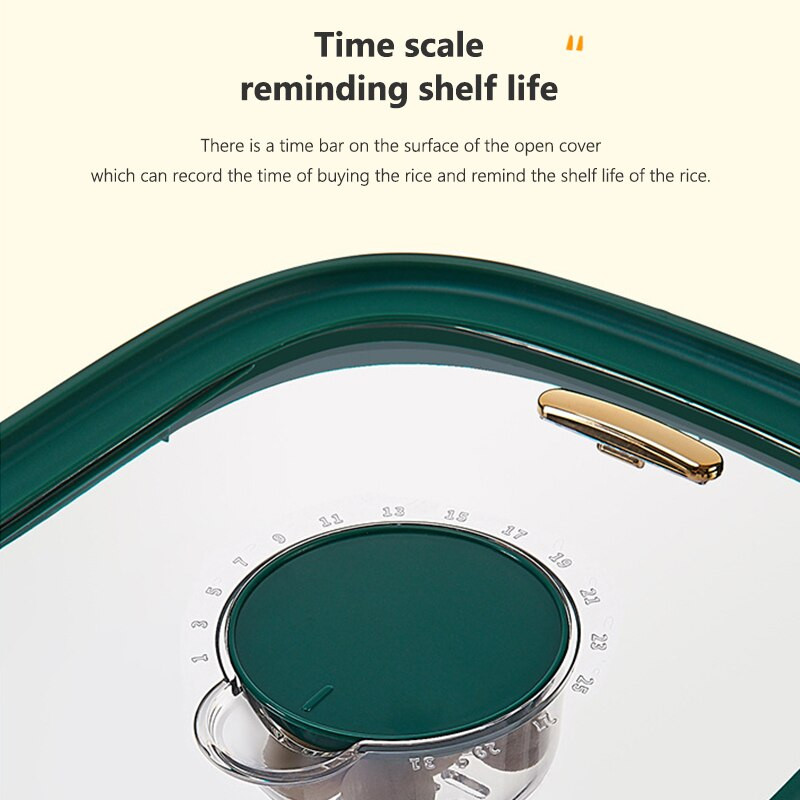 Kuhinjska posuda za rižu, otporna na insekte, otporna na vlagu, kutija za ručak, zatvorena limenka za domaćinstvo, kutija za skladištenje hrane za pse