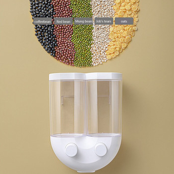 Контейнери за съхранение на зърно Кутия Консерви Кутия Органайзер за кафе на зърна Просо Ечемик Овес Кофа за ориз Кухненски аксесоари