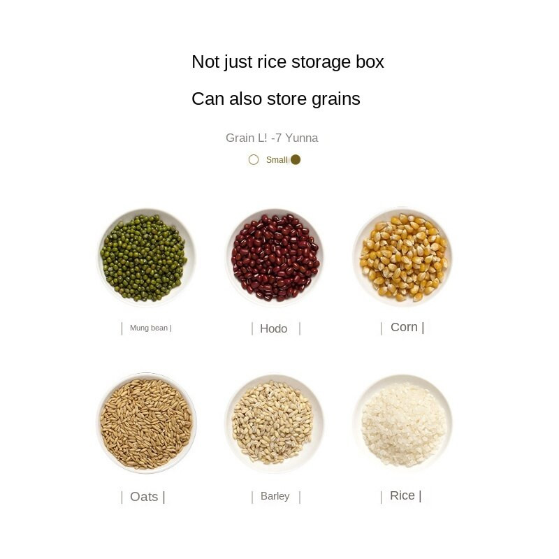 Kuhinjski spremnik 5KG 10KG kanta Nano Kutija za rižu otporna na insekte otporna na vlagu Zatvorena staklenka za kućno skladištenje Kutija za hranu za pse za kućne ljubimce