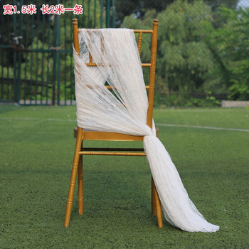 5 ΤΕΜ. Διακόσμηση καρέκλας γάμου Sashes Ties DIY τούλι πάρτι ξενοδοχείου Καρέκλα γενεθλίων Φιόγκοι Κόμπος Εκδήλωση Συμπόσιο Διακόσμηση καρέκλας παραλίας