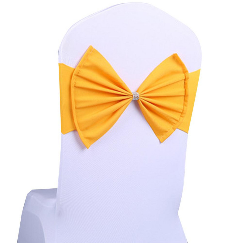 Elastične trake za stolice, velika mašna za svatove, godišnjice, božićne, rođendanske ukrase za tuširanje