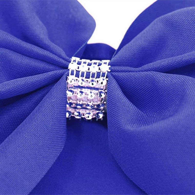 Elastične trake za stolicu Velika mašna za godišnjice Božićni rođendan Tuš Dekoracija za svatove