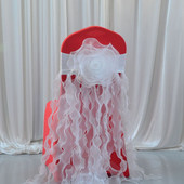 Husa Scaun Scaun Spatar Floare Arc Scaun Curea Streamer Scaun Decor Nunta Hotel Nunta