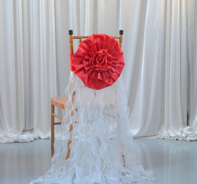 Husa Scaun Scaun Spatar Floare Arc Scaun Curea Streamer Scaun Decor Nunta Hotel Nunta