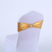 50 db/tétel Elasztikus Lycra Stretch Bow Spandex Székszalagok Székszárnyak Esküvői Székcsomóhuzat univerzális bankettszékhez