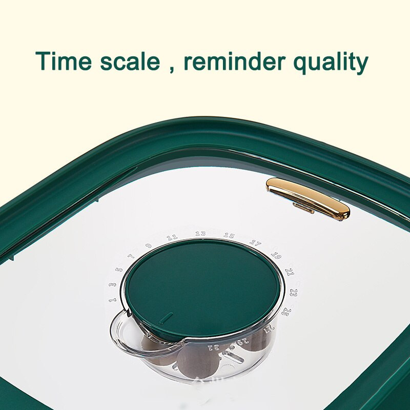 Namų laikymo virtuvės konteineris 20 kg kibiras Nano vabzdžiams atsparus drėgmei atsparus ryžių dėžutė grūdams sandariai uždarytas stiklainis naminių šunų maisto parduotuvės dėžutė