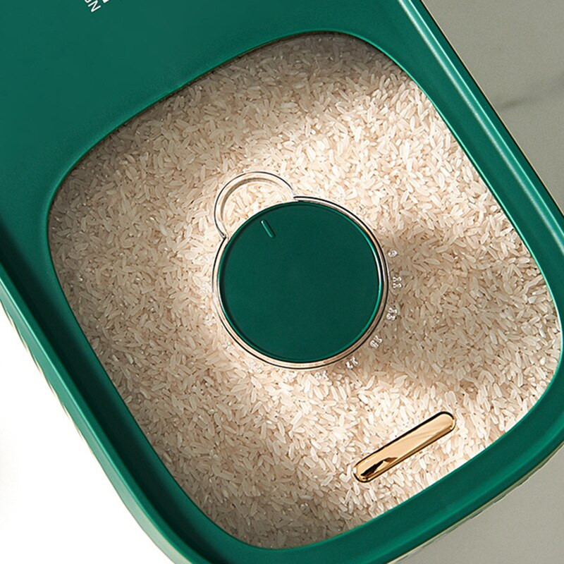 Namų laikymo virtuvės konteineris 20 kg kibiras Nano vabzdžiams atsparus drėgmei atsparus ryžių dėžutė grūdams sandariai uždarytas stiklainis naminių šunų maisto parduotuvės dėžutė