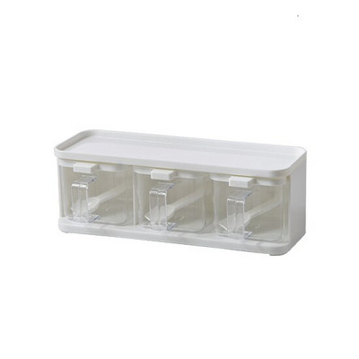 Set Cutie Depozitare Condimente Din Plastic Organizator De Bucătărie Rangement Bucătărie Recipient De Depozitare Condimente Stivuibil Cu Sertar