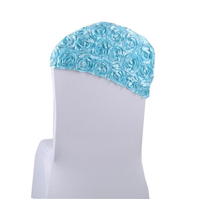 10 kom/lot 3D Rose Elastična Spandex Mašna za Stolicu Rastezljivi Pojas za Stolicu Traka za banket Hotelska svadba