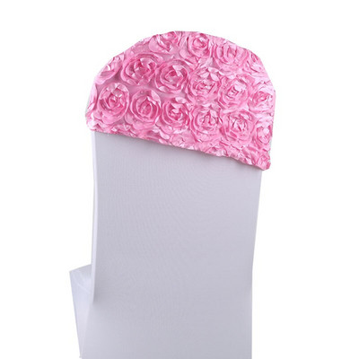 10 kom/lot 3D Rose Elastična Spandex Mašna za Stolicu Rastezljivi Pojas za Stolicu Traka za banket Hotelska svadba