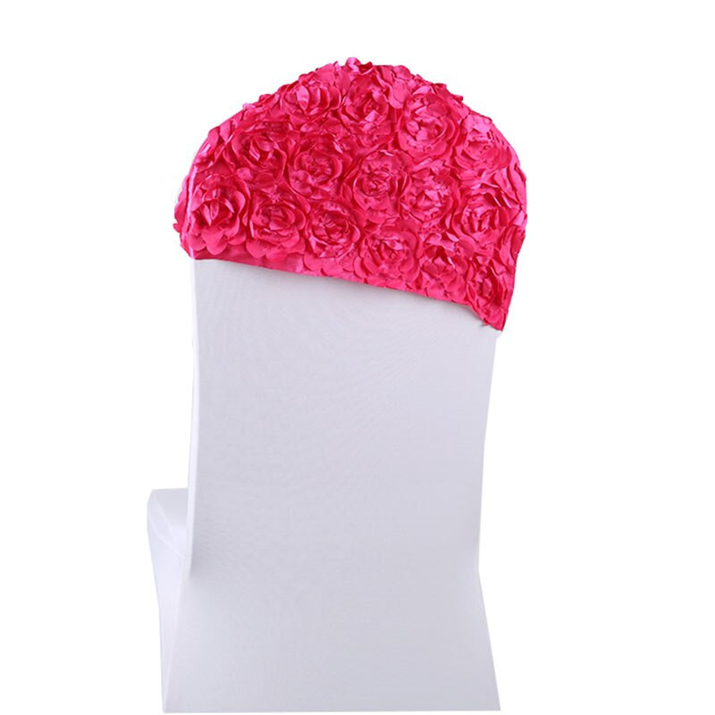 10 kom/lot 3D Rose Elastična Spandex Mašna za Stolicu Rastezljivi Pojas za Stolicu Traka za banket Hotelska svadba