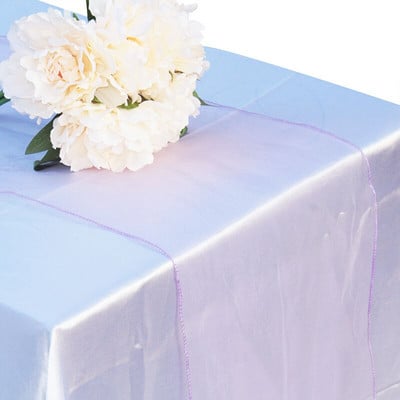 Priehľadný organzový uterák na stôl 50 ks 30x275CM bytová dekorácia, mašle na stoličky, ozdoby na stôl na párty, bankety, svadobné dekorácie