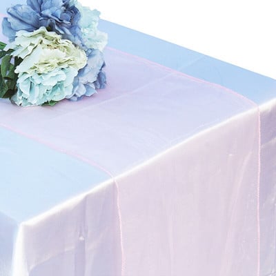 Priehľadný organzový uterák na stôl 50 ks 30x275CM bytová dekorácia, mašle na stoličky, ozdoby na stôl na párty, bankety, svadobné dekorácie