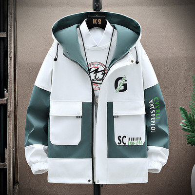 Geaca barbati cu gluga la moda mai multe modele