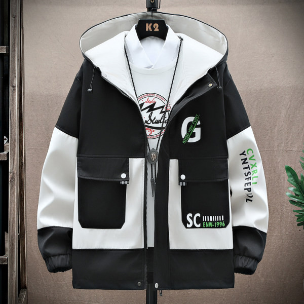 Geaca barbati cu gluga la moda mai multe modele