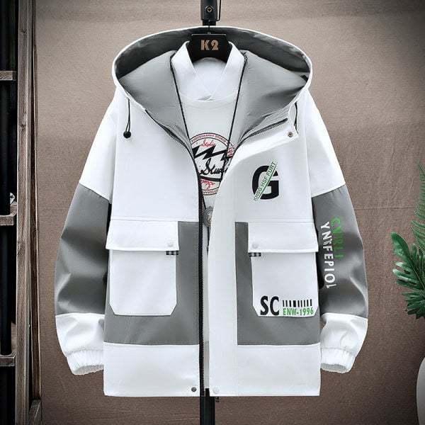 Geaca barbati cu gluga la moda mai multe modele