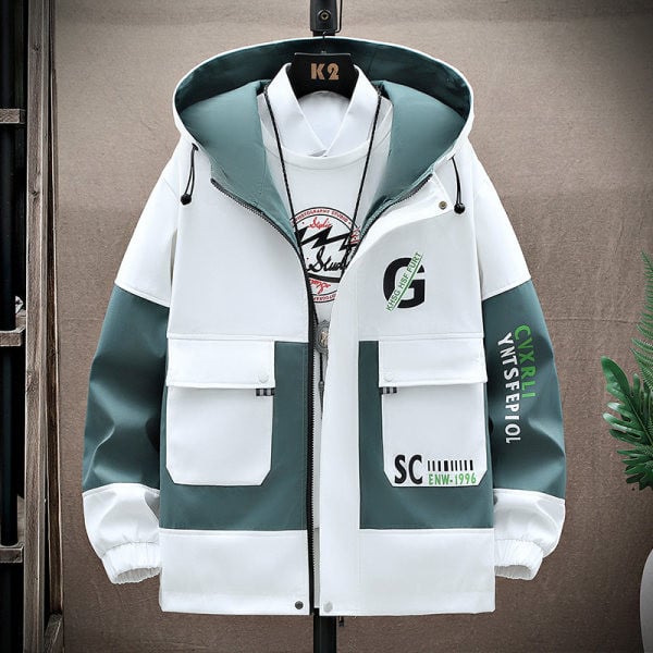 Geaca barbati cu gluga la moda mai multe modele