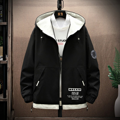 Jacheta pentru barbati cu gluga si buzunar