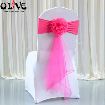 Cvjetovi od organze Vjenčane stolice Čvorovi Mašne Likra Pojas za stolice Vezivanje Ukrasi za vjenčane stolice Pojas Navlaka za bankete Mjesto održavanja Hotel